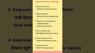 Idioms and phrases  english  spokenenglish  learnenglish [upl. by Ylrebme534]