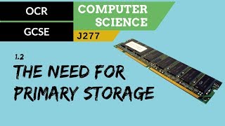 6 OCR GCSE J277 12 The need for primary storage [upl. by Chantalle]