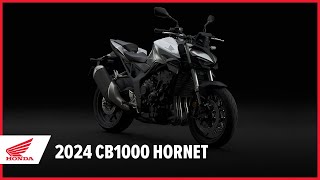 2024 CB1000 Hornet  Street Motorcycle  Honda [upl. by Rhett790]