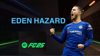 How to create Chelsea legend EDEN HAZARD face  EA FC 25 Clubs [upl. by Ztnarf]