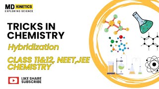 Tricks in Chemistry  Hybridization  Class 11 12 NEET amp JEE  Mukesh Pareek [upl. by Engracia]