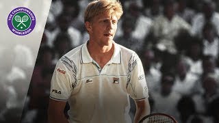 Boris Becker vs Ivan Lendl Wimbledon semifinal 1989 Extended Highlights [upl. by Cyna846]