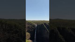 Wallaman Falls fpv waterfall trendingshorts viralshorts fypシ゚viral fyp music [upl. by Nylhsoj936]