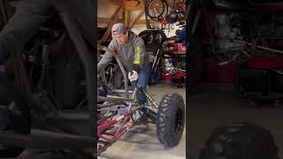 GSXR 600 CROSS KART SUSPENSION buggy crosskart homemade build suspension sendit [upl. by Geller]