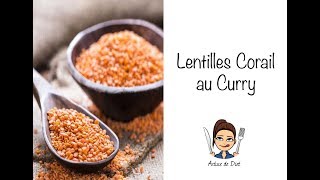 Lentilles Corail au Curry [upl. by Lagiba]