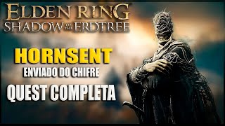 Elden Ring Hornsent Quest Completa Enviado do Chifre [upl. by Nulubez396]