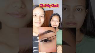 Perfect Winged Eyeliner Tutorial shorts eyemakeup shortsfeed wingedeyelinertutorial makeup [upl. by Lahcar464]