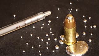 LIQUID METAL BULLETS in Slow Motion [upl. by Ramar]