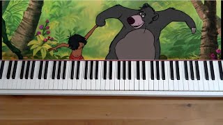 Musique du film quotLe livre de la Junglequot  Jungle Book  Piano [upl. by Colis996]