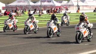 Honda NSF100 European Cup Final 2010  Circuit van Albacete [upl. by Asinet]