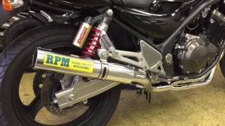 【RPMマフラーサウンド】Kawasaki BALIUS2 RPM4in2in1マフラー [upl. by Gibson352]