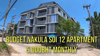 PATTAYA NAKLUA SOI 12 BUDGET APARTMENT 5000BHT MONTHLY Silver Sea Details In Description [upl. by Yenal758]