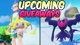 Upcoming Giveaways for DLC Pokemon added in Scarlet Violet [upl. by Fabi]