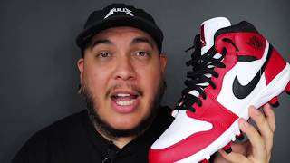 Jordan 1 TD Mid Football Cleat Review [upl. by Lonier374]