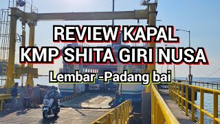 REVIEW KAPAL KMP SHITA GIRI NUSA  LOMBOK BALI [upl. by Wohlen]