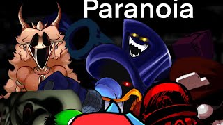 FNF paranoia but different Mario’s madness characters sing it [upl. by Arbua995]