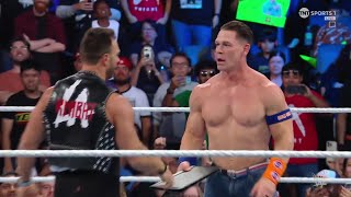 LA Knight Saves John Cena From The Bloodline – WWE Smackdown 92923 Full Segment [upl. by Van]