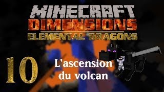 Minecraft Dimensions  Prologue S4  Ep10  Lascension du volcan [upl. by Ketti]