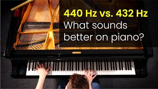 440 Hz vs 432 Hz Comparison on Live Grand Piano Kawai GX6  Do you hear a difference [upl. by Adnalra113]