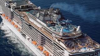 Msc Meraviglia MSC CROISIERES Navire  Video [upl. by Anabal]