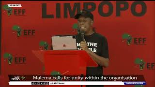 EFF  Members are expected to be loyal to the partys constitution Malema [upl. by Aya175]