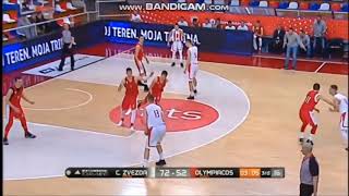 Aleksej Pokusevski  2019 Euroleague tournament Belgrade  Olympiacos  Top Serbian Prospect 2001 [upl. by Maxim]