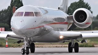 ✈ VistaJet Malta Bombardier Global 6000 Start up amp Departure from London Southend Airport [upl. by Eyllib157]