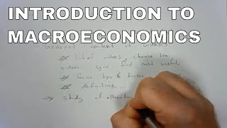 Introduction to Macroeconomics [upl. by Aleece]