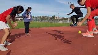 Vielseitiges Training mit Tennisbällen  Teil 2 Kräftigen und Werfen [upl. by Eniamej834]