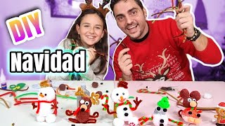 Manualidades para navidad DIY ¡como hacer adornos navideños [upl. by Tterag727]