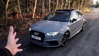 This 2018 Audi RS3 is Insanely Loud 510 BHP [upl. by Grefer]