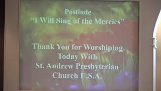 June 2 2024  2nd Sunday after Pentecost St Andrew Presbyterian Ch Decatur AL [upl. by Teiluj]