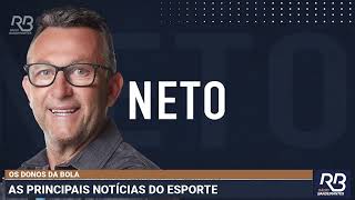 Neto critica Tiago Leifert por fala sobre palmeirense quotNão pode banalizar a mortequot [upl. by Shurlocke]