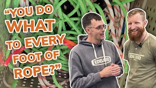 The Right Way to do QA  EDELRID Rope Factory Tour [upl. by Dnivra]