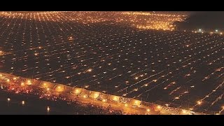 Bishwa Ijtema  2017  Top View  Night [upl. by Jovia]