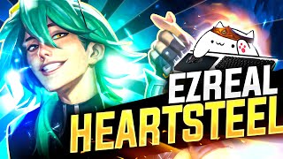 ¡STOMPEADITA CON EZREAL HEARTSTEEL 😈 [upl. by Esej]