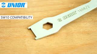 Chainring Nut Wrench 16682  Product Overview  Unior Bike Tools [upl. by Yaakov]