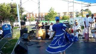 ALAFIA Dance amp Drum  Latino Fest 2009  Yemaya [upl. by Ahsirtak85]