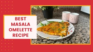 Masala Omelette Recipe  Indian Style  Easy Breakfast  5 Food Makers [upl. by Atinob894]