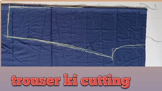 trouser ki cuttingsewing stiching fashion viralvideo trendingvideo sewingpatterns [upl. by Monetta]