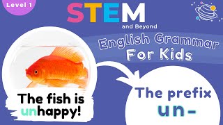 Grammar for Kids  Prefixes  STEM Home Learning [upl. by Hedgcock]