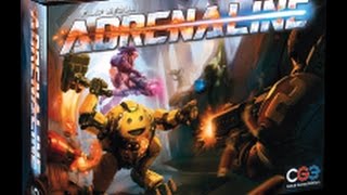 Boardgame Night  We play Adrenaline [upl. by Kcirevam232]