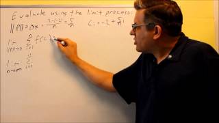 Area Under a Curve Using Limit Process Reimann Sums and Norms [upl. by Tugman71]