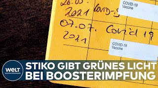 CORONA Die Ständige Impfkommission Stiko empfiehlt Covid19Auffrischungsimpfung für alle ab 70 [upl. by Giguere]