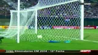 Paraguay vs Chile 12 Eliminatorias Mundial Brasil 2014 [upl. by Eidnalem452]