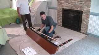 Installing a Pearl Mantels Shelf [upl. by Jena]