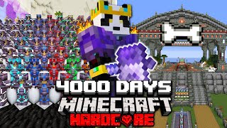 1000 Days in Minecraft Hardcore 3000  4000 Days [upl. by Tlok596]