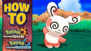 HOW TO GET Spinda in Pokemon Ultra Sun and Moon [upl. by Llednyl]