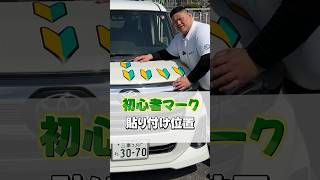 初心者ドライバーのみなさん！車を運転する時は初心者マークを貼りましょう！ 教習所 自動車学校 ジューシーひろし 初心者マーク 免許 なばドラtv ブラジル代表 [upl. by Attenahs]