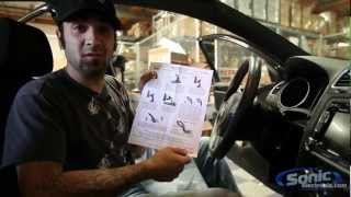 How to Install a BlendMount w Beltronics 995 Radar  2010 VW GTI [upl. by Kinchen648]